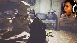 THIS BIG OOMPA LOOMPA WANTS MY MEATyeah  Little Nightmares Part 3 [upl. by Florian434]