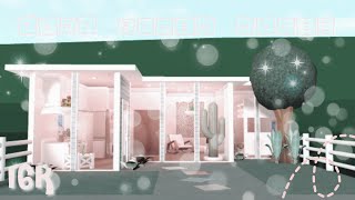 Bloxburg tiny blush house iiseashxllz  16k [upl. by Oidgime]