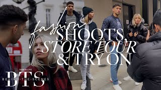 IT’S BEEN A BUSY WEEK OF FASHION CONTENT COUPLE’S SHOOT STORE TOUR amp FASHION TRY ON  BTS S13 Ep7 [upl. by Aikkin402]