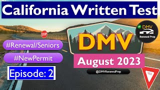 DMV Renewal Practice Test 2023 California [upl. by Ykciv258]