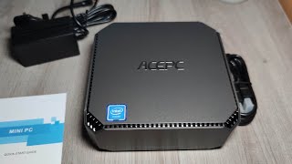 ACEPC Mini PC AK2 Windows 10 Pro Review [upl. by Schacker465]