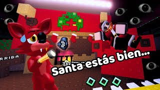 ROBLOX pero SANTA NOS QUIERE ATRAPAR [upl. by Ybocaj]