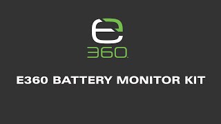 E360 Battery Monitor [upl. by Oirrad]