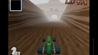 Mario Kart DS N64 Choco Mountain 1080 HD [upl. by Coke]