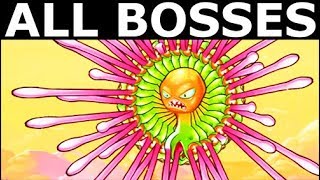 Octogeddon  All Frog Weapon Upgrades  All Boss Battles Gameplay No Commentary [upl. by Mars]