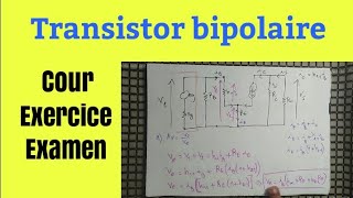 Ep 5transistor bipolairequotEx4 étude statique quot  en arabe [upl. by Nitsew204]