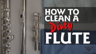 How To Clean A DIRTY FLUTE [upl. by Carly]