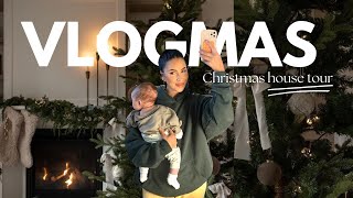 VLOGMAS Christmas house tour [upl. by Ynohtnanhoj672]