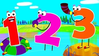 Numbers Song for Children  Learn Counting 1 to 10 by Teehee Town [upl. by Aniraad]