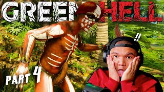 Gila OOHAMI Jumpa ORANG ASLI😱 dalam Hutan Amazon  Green Hell Malaysia Part 4 [upl. by Caswell488]