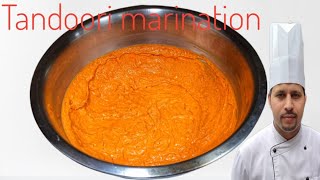 Tandoori MarinationRed Marination Tandoori masala Chef Jabber Negi [upl. by Inahs]