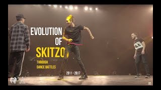 Evolution of SKITZO  Dance Battle Compilation 🔥 [upl. by Anahahs856]