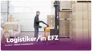 Die vielseitige Ausbildung als Logistikerin EFZ  medmix Switzerland AG  Lehrstellenvideo  Yousty [upl. by Sixel194]