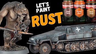 Transform Your Models Tips and Tricks for Using Army Painters New Rust Paints [upl. by Raddatz618]