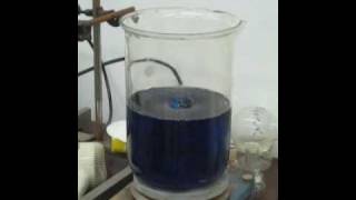 Oscillating Chemical Reaction Briggs  Rauscher [upl. by Ovid]