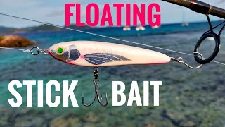 Lure Making Floating Stickbait  part 1 [upl. by Moyra]