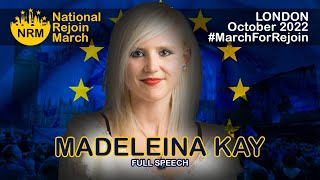 NRM  Madeleina Kay Full Speech  October 2022 [upl. by Tham]