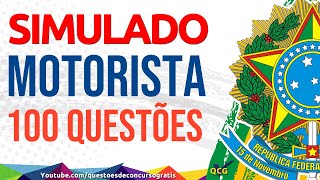 100 Questões de Concurso para Motorista  Legislação De Trânsito [upl. by Aramanta460]