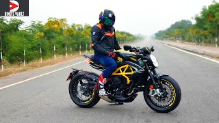 MV Agusta Dragster RR 800 Pirelli Edition First Ride Review [upl. by Ikey]