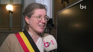 Molenbeek  Catherine Moureaux est toujours à la recherche dun troisième partenaire de majorité [upl. by Eniac]