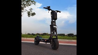 K6 13inch fat tire high electric scooter powerful 6000w max speed 85kmh [upl. by Suciram]