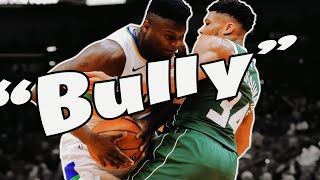 Zion Williamson NBA quotBULLYquot Moments ᴴᴰ [upl. by Anileh]