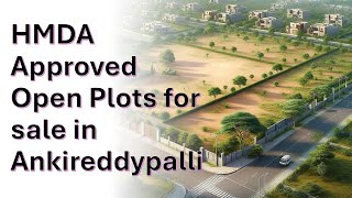 HMDA approved Open plots for sale in Ankireddypalli Dammaiguda Municipality Near Keesara [upl. by Arrahs]