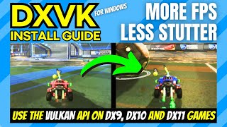 DXVK Install Guide for Windows Vulkan for DX9 DX10 and DX11 Games [upl. by Betsy232]