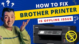 How to Fix Brother Printer is Offline Issue  Printer Tales brotherprinter printer offline [upl. by Eresed816]