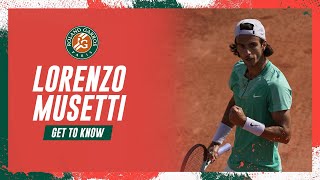 Get to know Lorenzo Musetti  RolandGarros 2023 [upl. by Grethel]