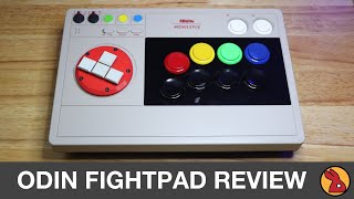 A Stickless Arcade Stick  OmniArcade ODIN Fightpad Review [upl. by Finbar498]