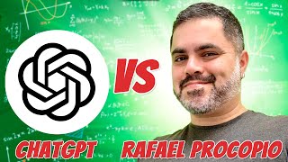 ⚠️ ChatGPT vs Prof RAFAEL PROCOPIO na Prova de MATEMÁTICA do ENEM  Quem vence [upl. by Hike]