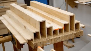 Making A Quadratic Diffuser From Plywood  Acoustics [upl. by Rexanne]