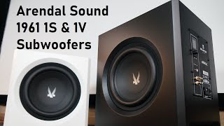 Arendal Sound 1961 Subwoofer Review Discussion [upl. by Egroej]