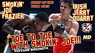 Joe Frazier vs Jerry Quarry 1 ABC 1080p 60fps [upl. by Lenaj]