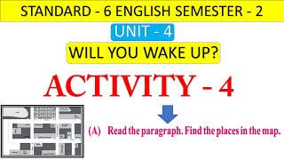 Std 6 English sem 2 unit 4 Activity 4 [upl. by Medora]