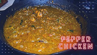 Black pepper chicken curry prepared in a unique way [upl. by Oilla]