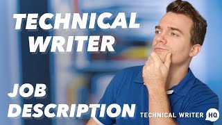 Technical Writer Job Description Examples and Guide [upl. by Rafaelle]