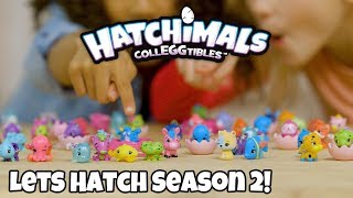 Hatchimals Colleggtibles  Let’s Hatch Season 2 [upl. by Rawdin]