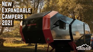 Cool New Expanding Camper Trailers for 2021 [upl. by Nikaniki]