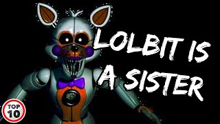 Top 10 FNAF Lolbit Facts [upl. by Gnas]