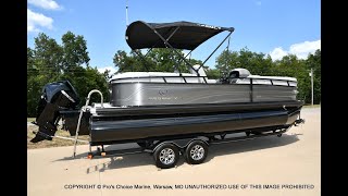 2024 Regency pontoon boat 230 DL3 stock ST1003 [upl. by Ylrehc]