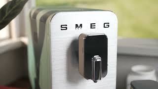 Product Review Smeg Automatic Coffee Machine with AutoMilk Emerald Green BCC13EGMAU [upl. by Hoisch]