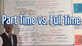 Part Time Workers vs Full Time Workers Pros amp Cons [upl. by Ahter510]