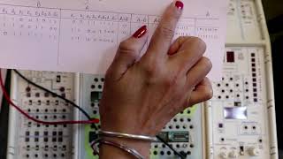 8 Bit Magnitude Comparator using IC 7485 [upl. by Velma]