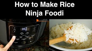 Ninja Foodi Rice Demo [upl. by Kcirrad]