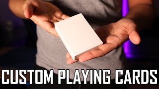 How To CREATE Your Own CUSTOM Playing Cards  A StepbyStep Guide [upl. by Arateehc124]