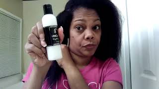 Product Review Uncurly Plus Brazilian Keratin Treatment on Natural Long Hair [upl. by Consalve]