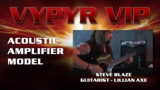 Peavey Vypyr VIP 3 100W Modeling Combo Amplifier Overview  Full Compass [upl. by Alvie339]