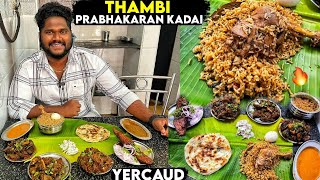 MOST FAMOUS  Thambi Prabhakaran Kadai 🔥  Hill Station NonVeg Heaven [upl. by Conlee]